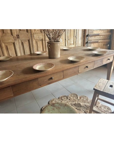 Grande table de ferme