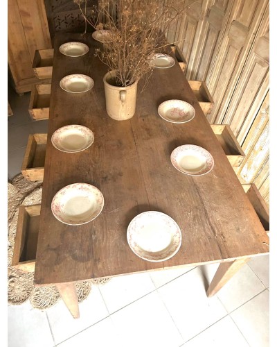 Grande table de ferme